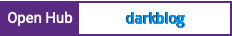Open Hub project report for darkblog