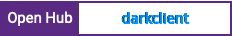 Open Hub project report for darkclient
