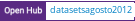 Open Hub project report for datasetsagosto2012