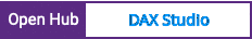 Open Hub project report for DAX Studio