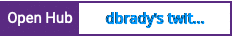 Open Hub project report for dbrady's twitterlost