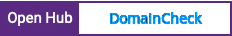 Open Hub project report for DomainCheck