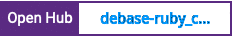 Open Hub project report for debase-ruby_core_source