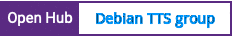 Open Hub project report for Debian TTS group