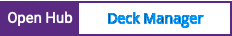 Open Hub project report for Deck Manager