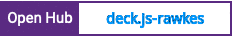 Open Hub project report for deck.js-rawkes