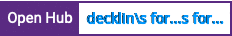 Open Hub project report for decklin's fortune