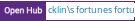 Open Hub project report for decklin's fortune