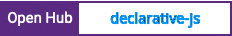 Open Hub project report for declarative-js