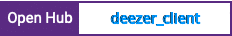 Open Hub project report for deezer_client