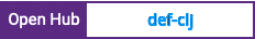Open Hub project report for def-clj