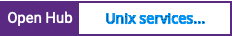 Open Hub project report for Unix services control panel