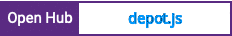 Open Hub project report for depot.js