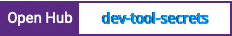 Open Hub project report for dev-tool-secrets