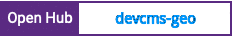 Open Hub project report for devcms-geo
