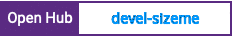 Open Hub project report for devel-sizeme