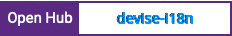 Open Hub project report for devise-i18n
