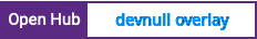 Open Hub project report for devnull overlay