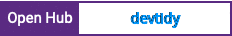 Open Hub project report for devtidy