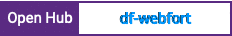 Open Hub project report for df-webfort