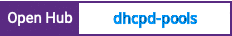Open Hub project report for dhcpd-pools