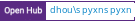 Open Hub project report for dhou's pyxn