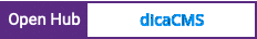 Open Hub project report for dicaCMS