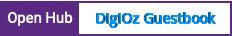 Open Hub project report for DigiOz Guestbook
