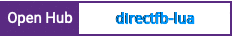 Open Hub project report for directfb-lua