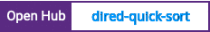 Open Hub project report for dired-quick-sort