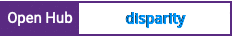 Open Hub project report for disparity