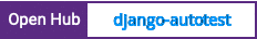 Open Hub project report for django-autotest