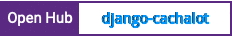 Open Hub project report for django-cachalot