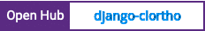 Open Hub project report for django-clortho