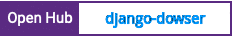 Open Hub project report for django-dowser