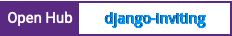 Open Hub project report for django-inviting