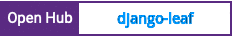 Open Hub project report for django-leaf