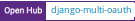 Open Hub project report for django-multi-oauth