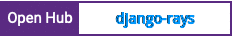 Open Hub project report for django-rays