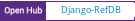 Open Hub project report for Django-RefDB
