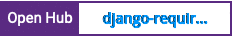 Open Hub project report for django-require-media