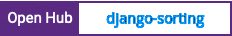 Open Hub project report for django-sorting
