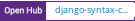 Open Hub project report for django-syntax-colorize
