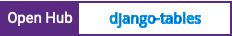 Open Hub project report for django-tables