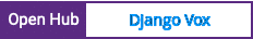 Open Hub project report for Django Vox