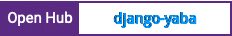 Open Hub project report for django-yaba