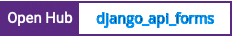Open Hub project report for django_api_forms