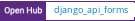 Open Hub project report for django_api_forms