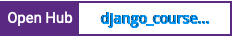 Open Hub project report for django_courseaffils