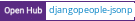 Open Hub project report for djangopeople-jsonp